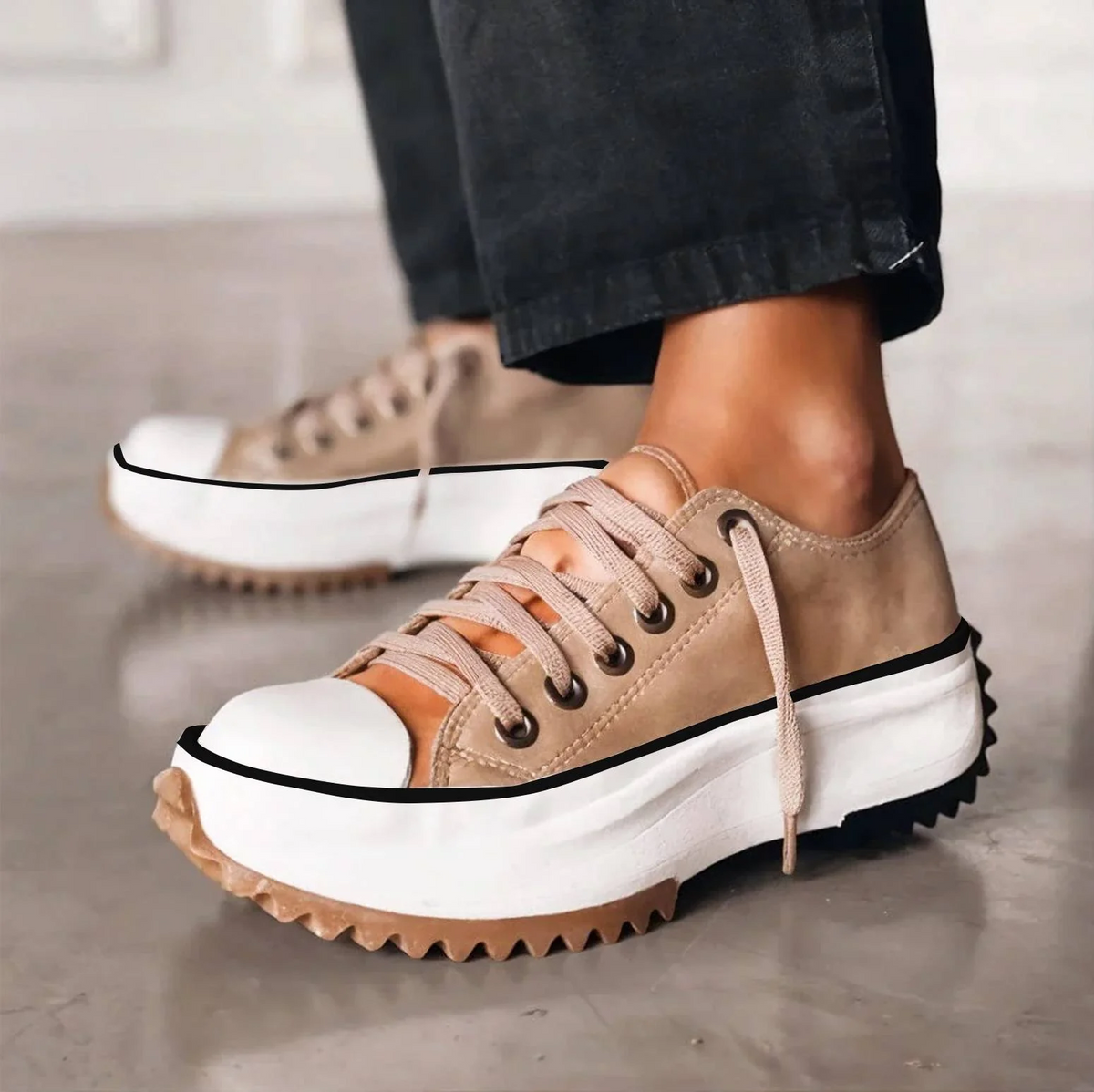 Bettina | Buty na Platformie